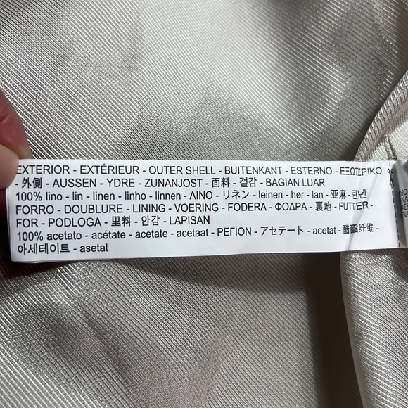 Zara Linen Jacket - Picture 10 of 11